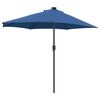 vidaXL Dārza parasols Azurblau 294 x 150 x 224 cm