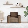 vidaXL dīvāns, krēsls, brūns, 100x78x84 cm, audums