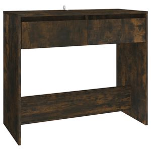 vidaXL konsoles galdiņ&scaron;, ozolkoka, 89x41x76,5 cm, inženierijas koks