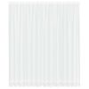 vidaXL Mežģīņu aizkars ar aizkariem Balts 280 x 400 cm Poliesters