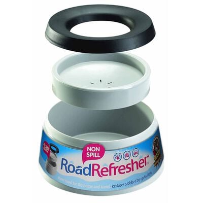 Road Refresher mājdzīvnieku ūdens bļoda, S izmērs, pelēka, SGRR