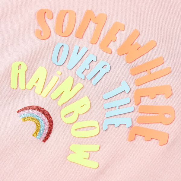 Bērnu T-krekls, gai&scaron;i rozā, 92