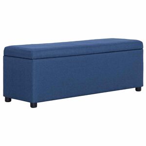 vidaXL sols ar kasti, 116 cm, zils poliesters