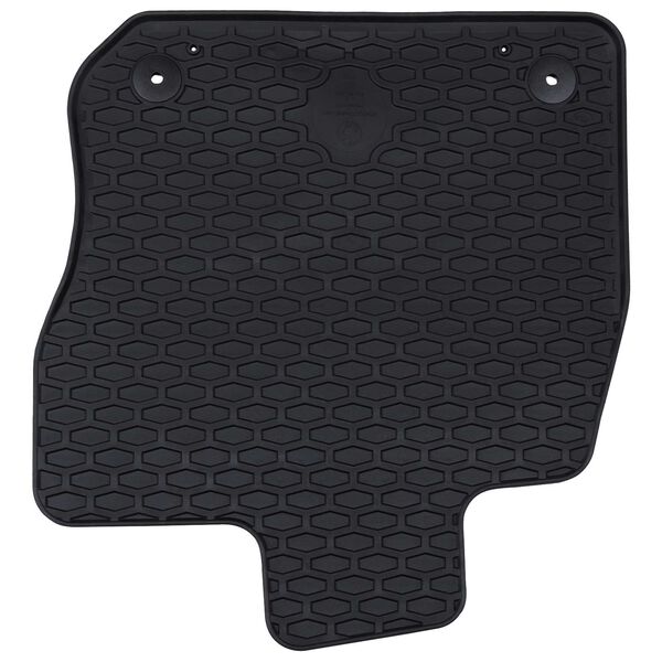 vidaXL Auto paklājs 4 pcs Melna piemērots VW GOLF VIII MHEV 2020-