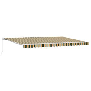 vidaXL Nolokāms markīze Daudzkrāsains 500 &times; 300 cm