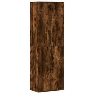 vidaXL skapis, ozolkoka krāsa, 60x35x180 cm, inženierijas koks