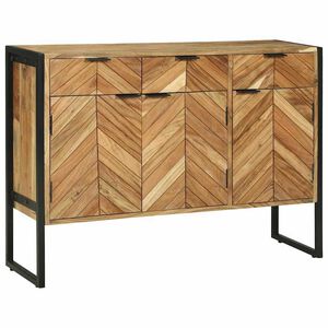 vidaXL Puse 100 x 30 x 75 cm Akācijas masīvkoks