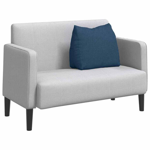 vidaXL Atpakaļ spilvens Zila 60 x 20 x 50 cm audums