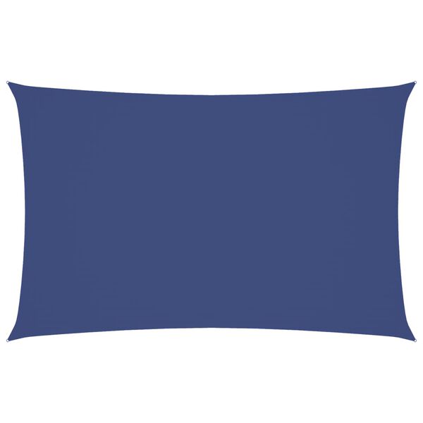 vidaXL saulessargs, taisnstūra forma, 4x7 m, zils oksforda audums