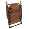 Bo-Camp saliekams kempinga krēsls Bushwick, brūns