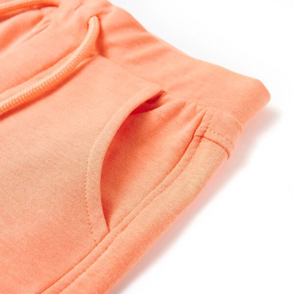 Bērnu &scaron;orti ar savelkamu aukliņu, neona oranži, 128