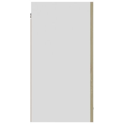 vidaXL piekarams skapītis, ozolkoka krāsā, 80x31x60 cm, skaidu plāksne
