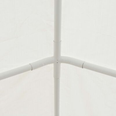 vidaXL telts mantu uzglabāšanai, 4x8 m, balts PE