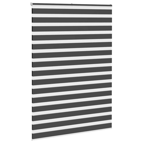 vidaXL žalūzijas zebra 165x230 cm auduma platums 160,9 cm poliesters