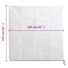 vidaXL augu pārsegi ar rāvējslēdzēju, 2 gab., 70 g/m&sup2;, 1,55x1,55 m