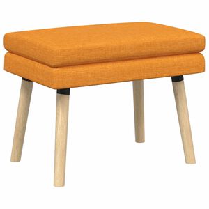 vidaXL Divslāņu sola Tum&scaron;i dzeltens 60 x 40 x 46 cm Audums