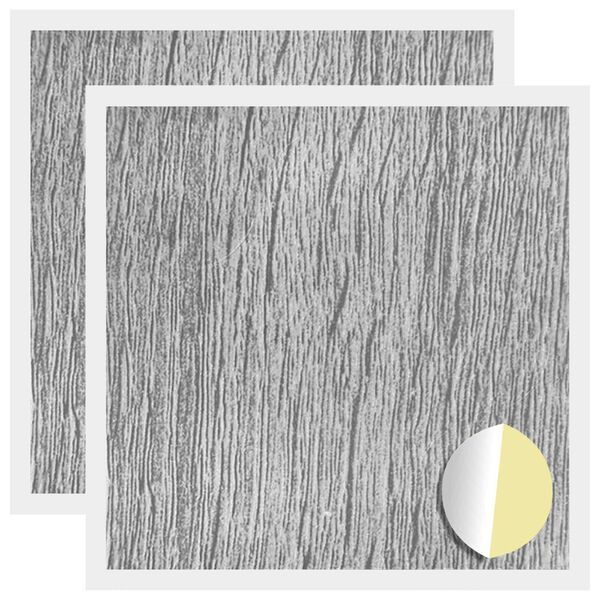 vidaXL Līmējo&scaron;s skrūvju vāks 2 pcs Pelēks Sonoma &Oslash; 20 x 0,5 mm