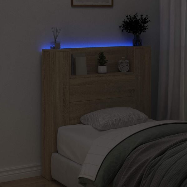 vidaXL Galvgalis Sonoma ozols 100 x 16,5 x 103,5 cm Inženierijas koks