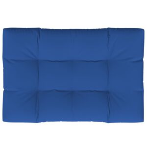 vidaXL pale&scaron;u spilvens, 120x80x12 cm, audums, ko&scaron;i zils