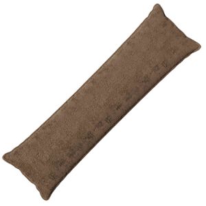vidaXL Spilvenu pārvalks HOUTEN Gai&scaron;i brūns 40 x 145 cm Mākslīga tru&scaron;a