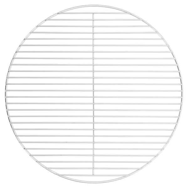 vidaXL grila reste, apaļa, &Oslash;50 cm, 304. klases nerūsējo&scaron;ais tērauds