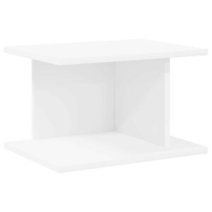 vidaXL Naktsgaldiņ&scaron; Balts 40 x 30 x 25 cm Inženierijas koks