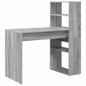 vidaXL Galds Pelēks Sonoma Inženierijas koks 113 x 54 x 120 cm