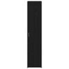 vidaXL Augstais skapītis Melns ozolkoks 40 x 42,5 x 185 cm