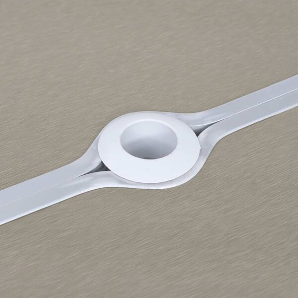 vidaXL saliekams kempinga galds ar 4 sēdekļiem, tērauds, alumīnijs