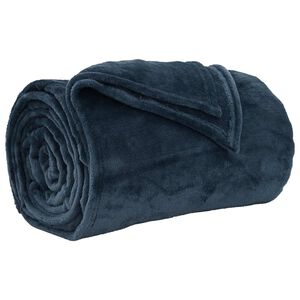 vidaXL Mest segu Tums zils 130 x 150 cm 0.51 kg Flīss