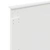 vidaXL Gultas rāmis ar atvilktni Balts 100 x 200 cm Inženieru koks