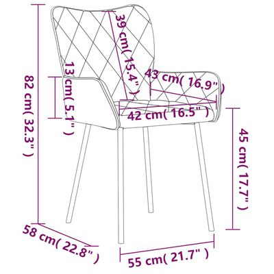 vidaXL virtuves krēsli, 2 gab., pelēkbrūns audums