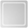 vidaXL vannasistabas spogulis ar LED, 60x60 cm