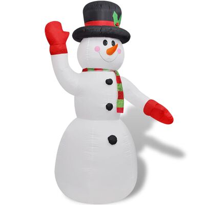 Piepūšams sniegavīrs, 240 cm