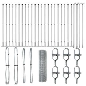 vidaXL Žoga āķis Sudraba