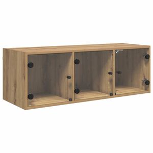vidaXL Sienas skapis Artisānā ozols 102 x 37 x 35 cm Inženierijas koks
