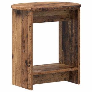 vidaXL Sānu galds Vecs koks 50 x 39,5 x 55 cm Inženierijas koks