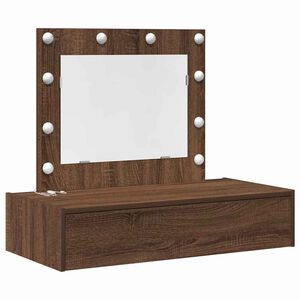 vidaXL Dressing galds Brūna 83 x 40 x 70 cm Inženierijas koks