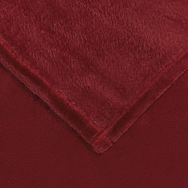 vidaXL Pledu segas 6 pcs Bordo sarkans 130 x 150 cm Flīss