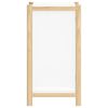 vidaXL kumode, balta, 62x38x70 cm, inženierijas koks