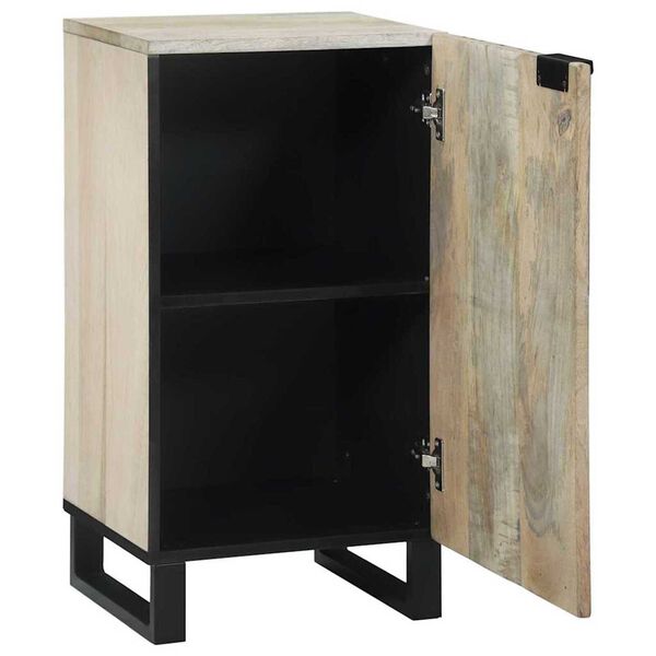 vidaXL Skapītis Balts 40 x 33 x 75 cm mango masīvkoks