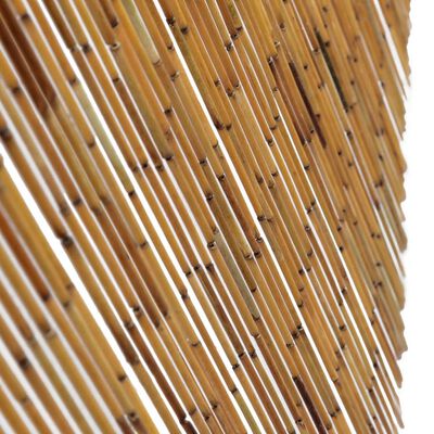 vidaXL kukaiņu aizkars durvīm, 120x220 cm, bambuss