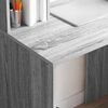 vidaXL Galds Pelēks Sonoma 91 x 50 x 149 cm Inženierijas koks