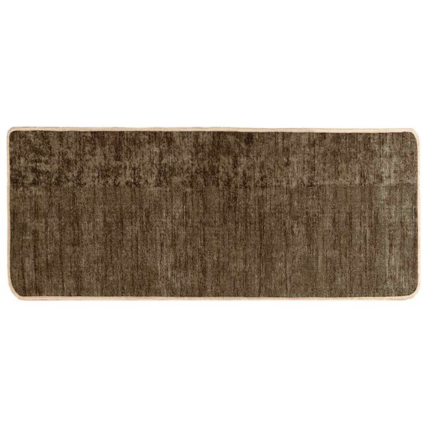 vidaXL Paklāja ceļ&scaron; MARSA Meža zaļa 200 x 100 cm Poliesters un PVC