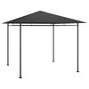vidaXL dārza nojume, 3x3x2,7 m, antracītpelēka, 180 g/m&sup2;