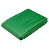 vidaXL brezenta pārklājs, smalki austs, 260 g/m&sup2; 2x4 m, balts
