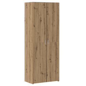 vidaXL Augstais skapītis 2 pcs Artisānā ozols 70 x 42,5 x 185 cm