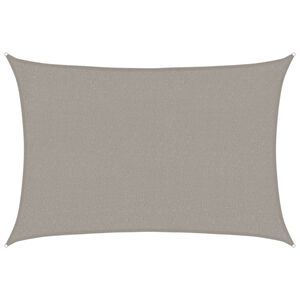 vidaXL saulessargs, 160 g/m&sup2;, taisnstūra, gai&scaron;i pelēks, 2x2,5 m, HDPE