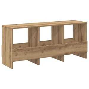 vidaXL Žurnālu statīvs Artisānā ozols 102 x 30 x 45 cm