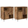 vidaXL Puse 2 pcs Vecs koks 60 x 35 x 70 cm
